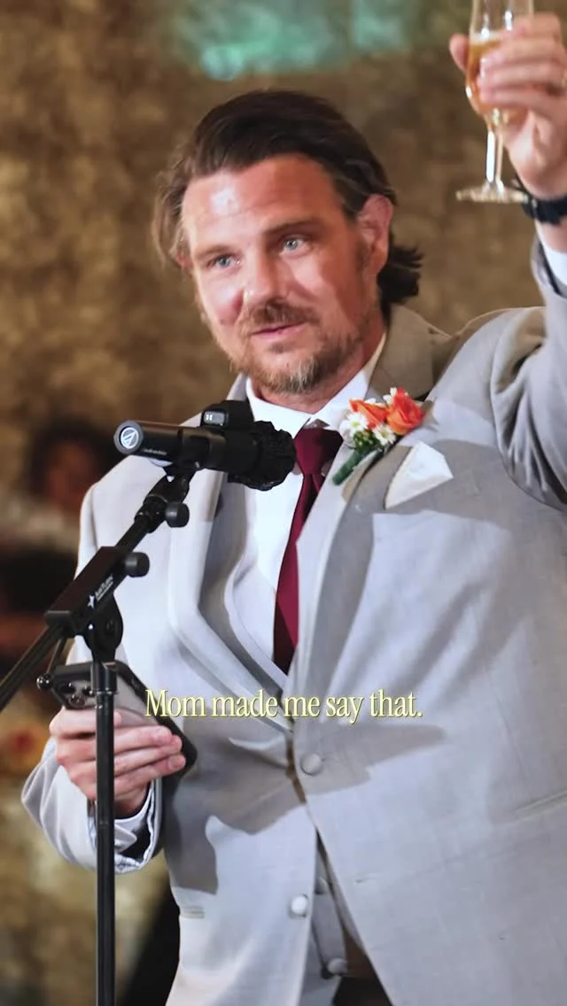 “Mom made me say that.” 😅

Nothing like a great big brother speech. Well done. 👏🏽

Photo + Video: @theuncommonweddings 
Venue: @sunolscasabella 
DJ: @soundwavemobiledj 
Mariachi: @mariachibonitas